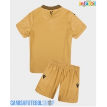 Camisa de time de futebol Crystal Palace Replicas 2º Equipamento Infantil 2025-26 Manga Curta (+ Calças curtas)